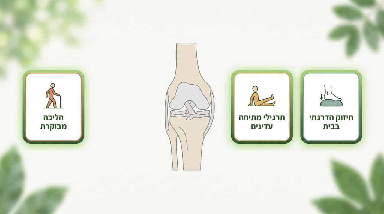 תרגילים לחיזוק הברכיים בבית בצורה בטוחה והדרגתית