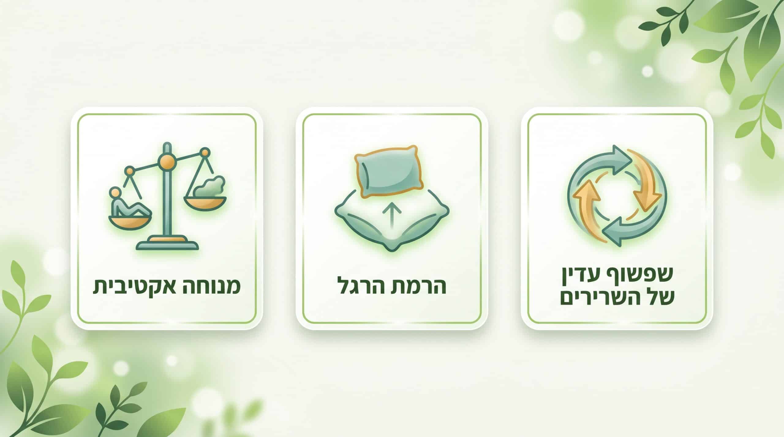 צעדים מיידיים להקלה על כאב ברך בבית